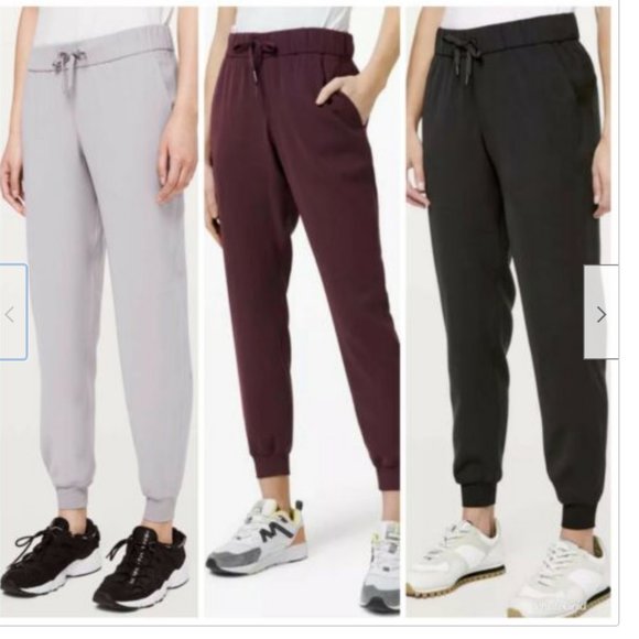 NWT lululemon On the Fly Jogger WOVEN Easy Care Pink Taupe  28"  Size 6 8 - Picture 5 of 8